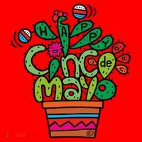 Happy Cinco De Mayo Cactus Santa Hat thumb 1