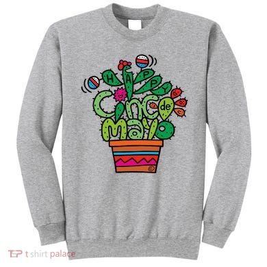 Happy Cinco De Mayo Cactus Sweatshirt