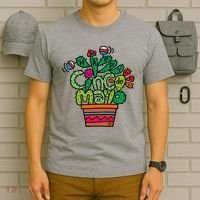 Happy Cinco De Mayo Cactus T-Shirt thumb 6