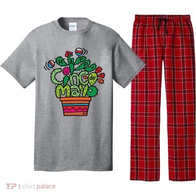 Happy Cinco De Mayo Cactus Pajama Set