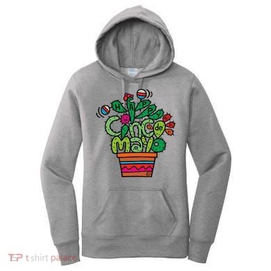 Happy Cinco De Mayo Cactus Women's Hoodie