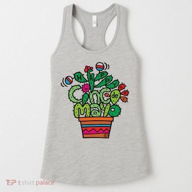 Happy Cinco De Mayo Cactus Women's Tank Top