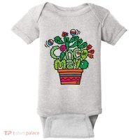 Happy Cinco De Mayo Cactus Baby Bodysuit thumb 0