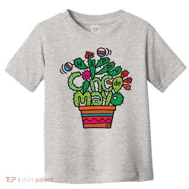 Happy Cinco De Mayo Cactus Toddler T-Shirt