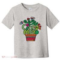 Happy Cinco De Mayo Cactus Toddler T-Shirt thumb 0