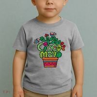 Happy Cinco De Mayo Cactus Toddler T-Shirt thumb 2