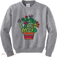 Happy Cinco De Mayo Cactus Kids Sweatshirt thumb 0