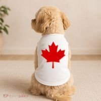 Happy Canada Day Canada Flag Doggie Tank thumb 2