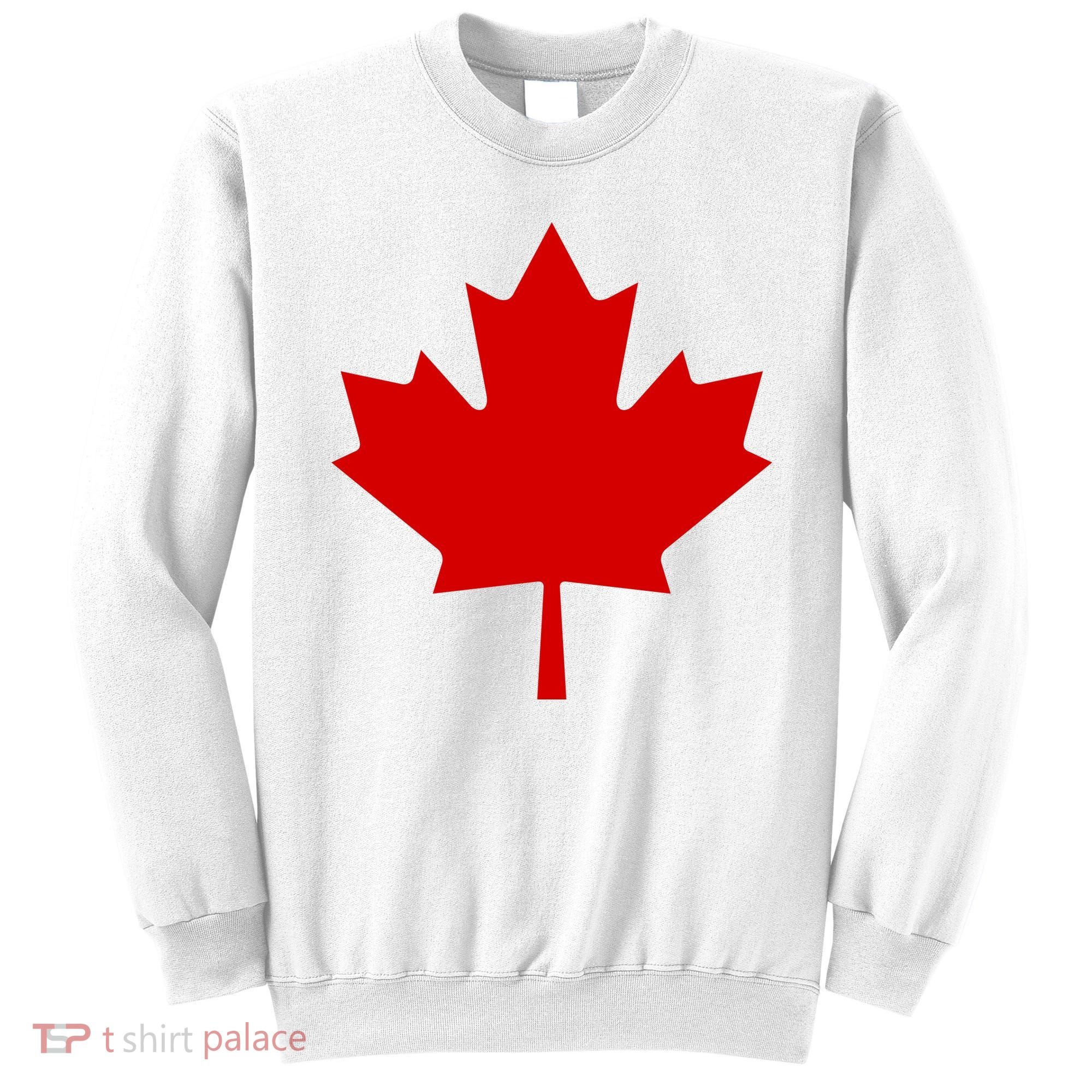 Happy Canada Day Canada Flag Sweatshirt
