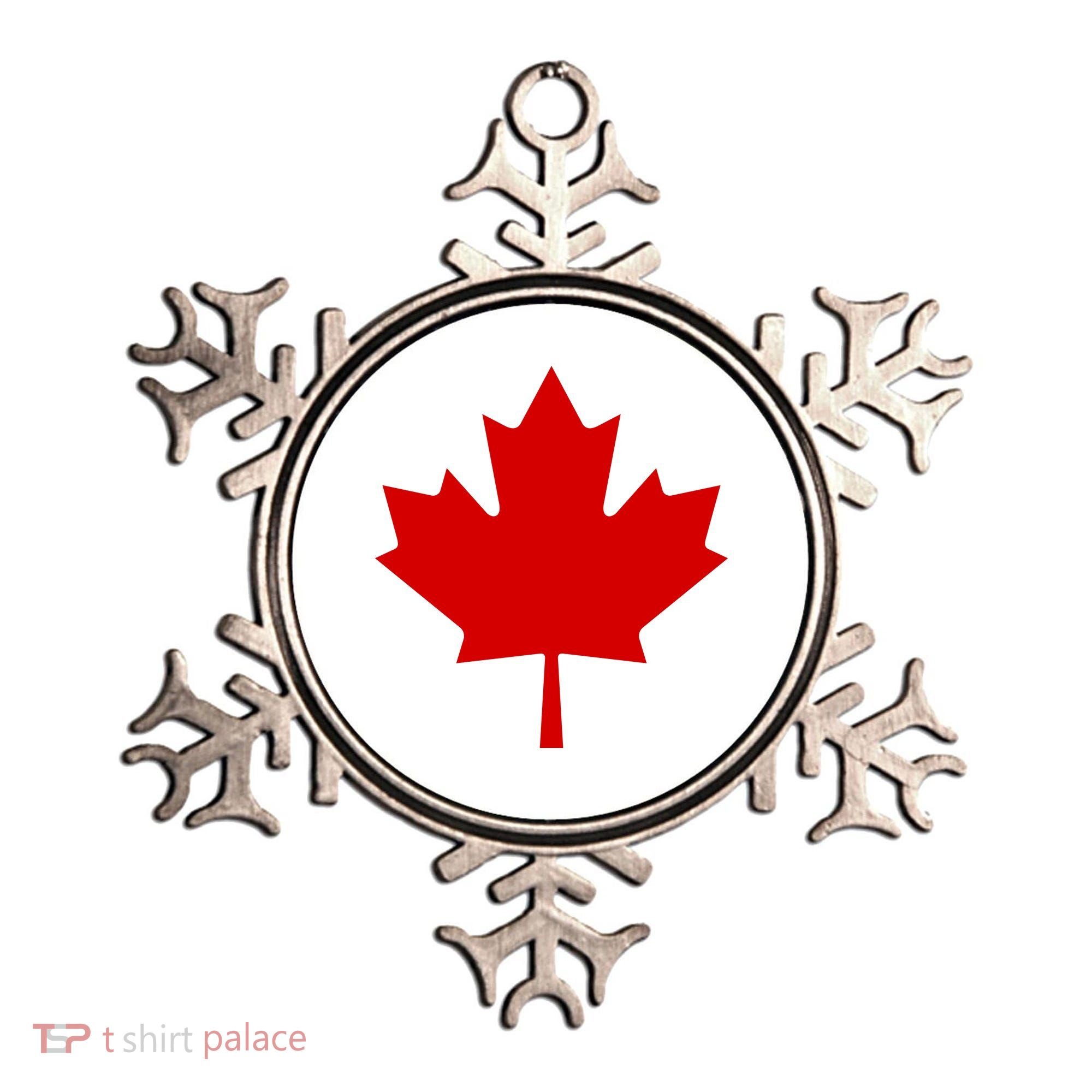 Happy Canada Day Canada Flag Ornament