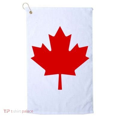 Happy Canada Day Canada Flag Golf Towel