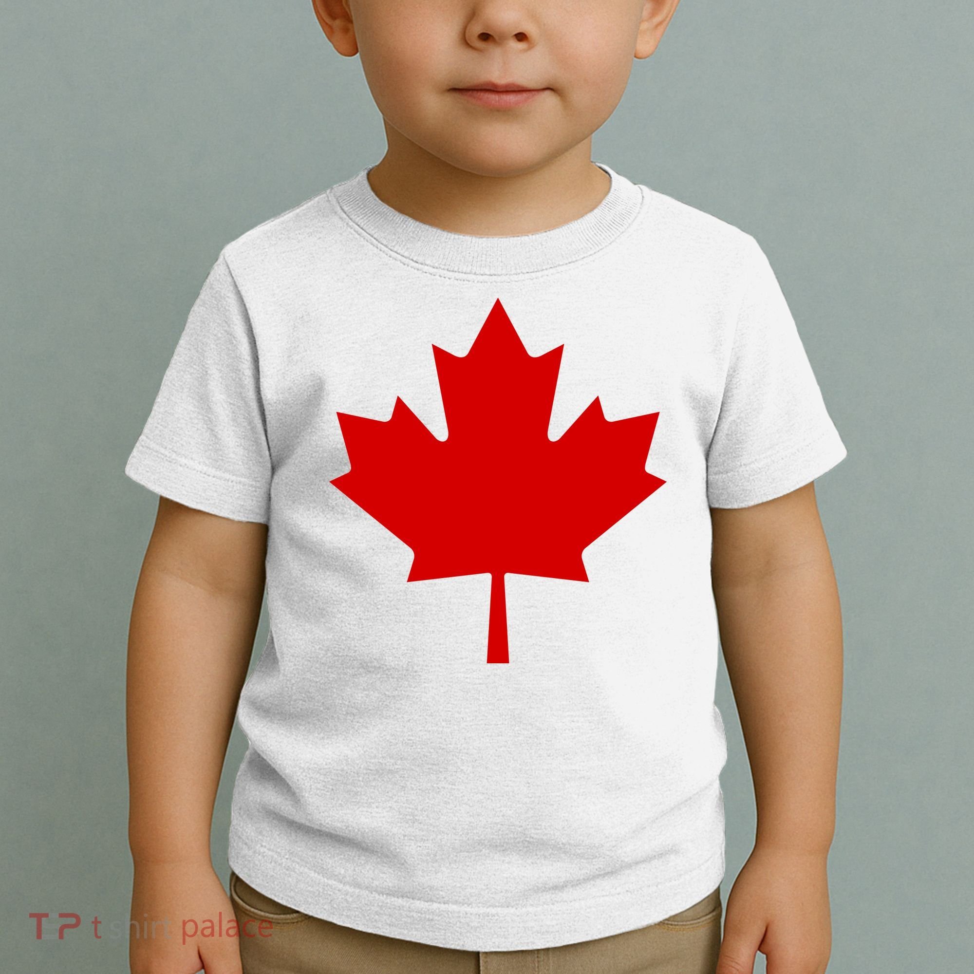 Happy Canada Day Canada Flag Toddler T-Shirt
