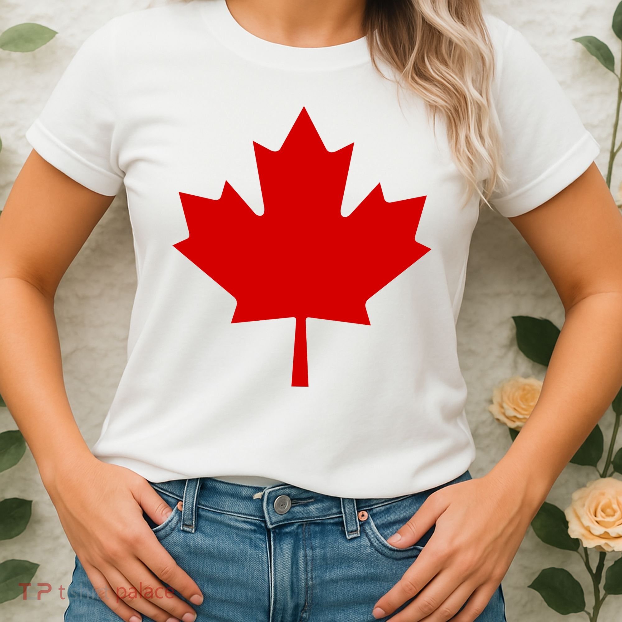 Happy Canada Day Canada Flag Women's T-Shirt