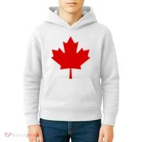 Happy Canada Day Canada Flag Kids Hoodie thumb 4