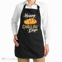Happy Challah Days Hanukkah Chanukah Funny Jewish Bread Apron thumb 2