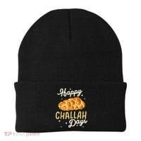 Happy Challah Days Hanukkah Chanukah Funny Jewish Bread Beanie thumb 0