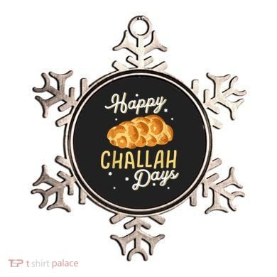 Happy Challah Days Hanukkah Chanukah Funny Jewish Bread Ornament