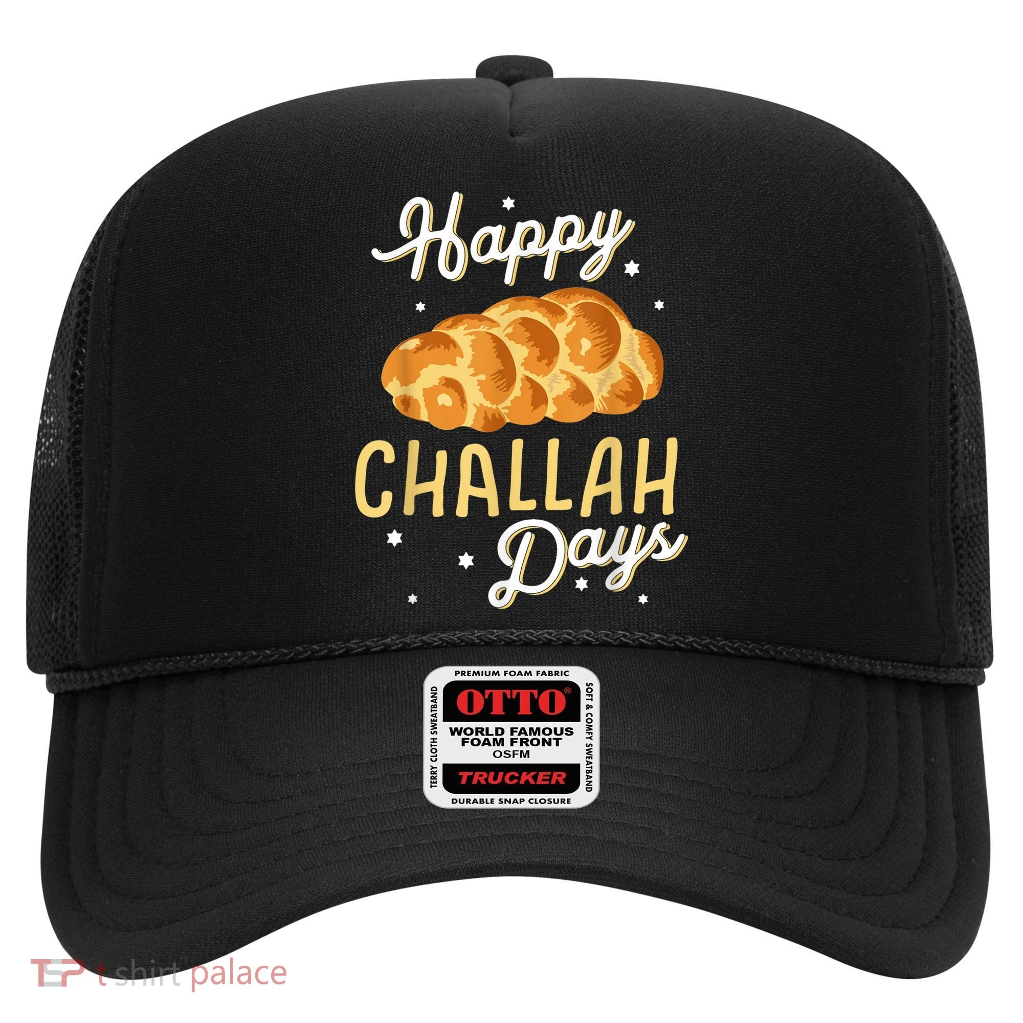 Happy Challah Days Hanukkah Chanukah Funny Jewish Bread Hat