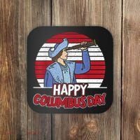 Happy Columbus Day Christopher Columbus Italian Navigator TShirt Coaster thumb 0