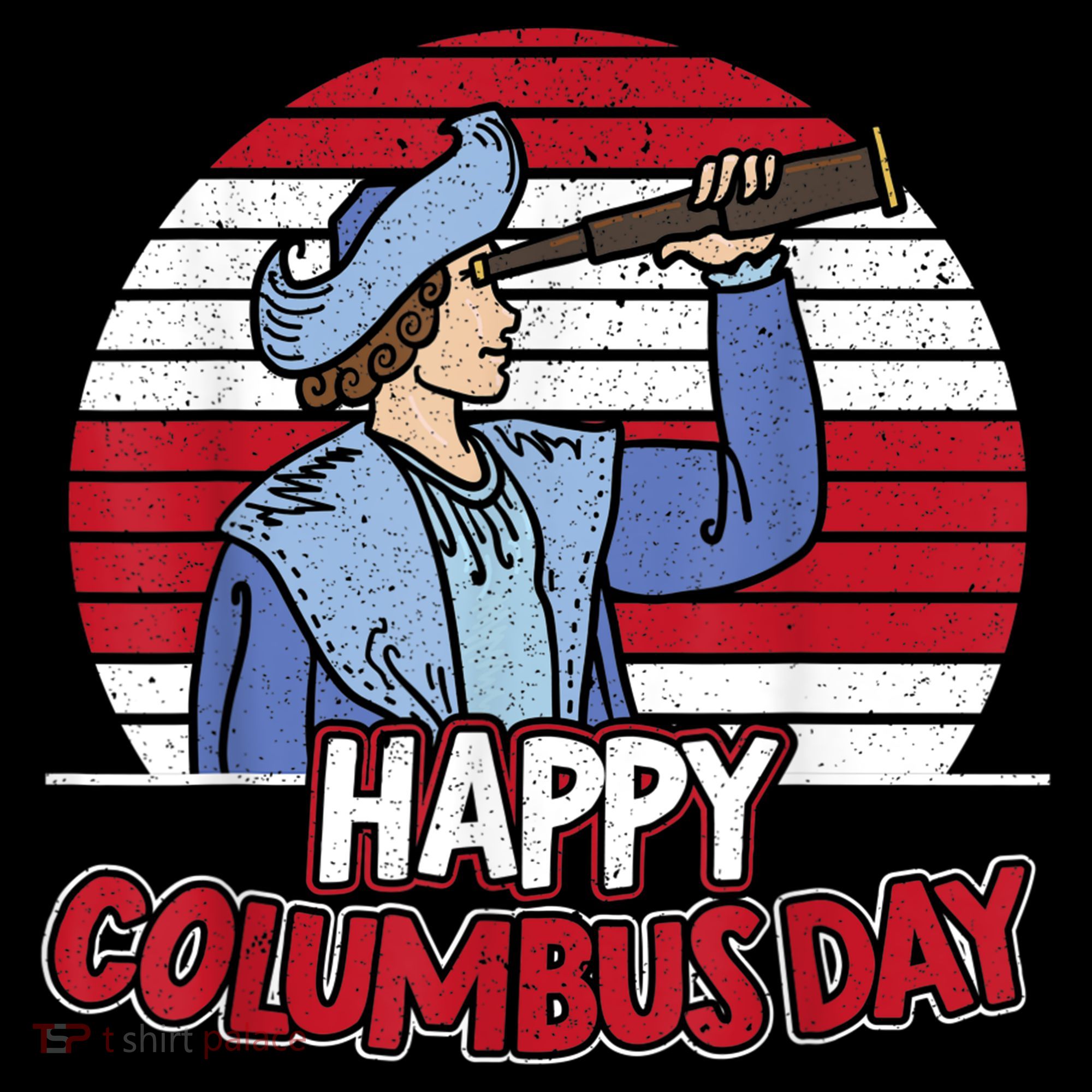 Happy Columbus Day Christopher Columbus Italian Navigator TShirt Women's Hoodie