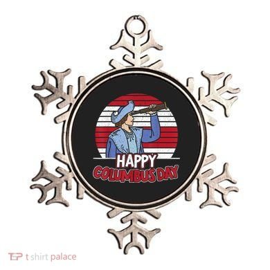 Happy Columbus Day Christopher Columbus Italian Navigator TShirt Ornament