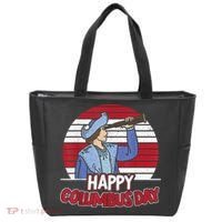 Happy Columbus Day Christopher Columbus Italian Navigator TShirt Tote Bag thumb 0
