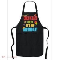 Happy Cinco De Mayo Birthday May 5th Birthday Party Apron thumb 0