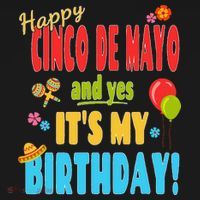 Happy Cinco De Mayo Birthday May 5th Birthday Party Apron thumb 3