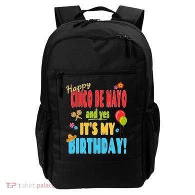 Happy Cinco De Mayo Birthday May 5th Birthday Party Backpack