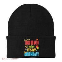 Happy Cinco De Mayo Birthday May 5th Birthday Party Beanie thumb 0
