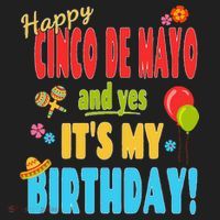 Happy Cinco De Mayo Birthday May 5th Birthday Party Golf Towel thumb 3