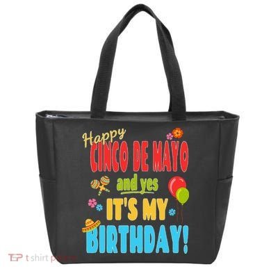 Happy Cinco De Mayo Birthday May 5th Birthday Party Tote Bag