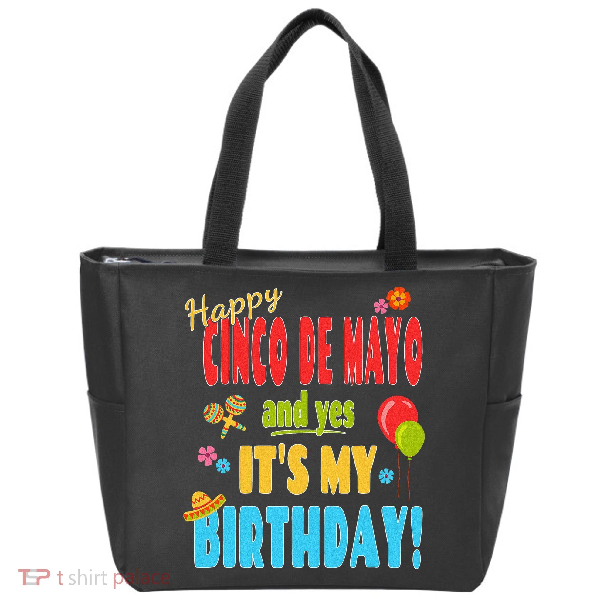 Happy Cinco De Mayo Birthday May 5th Birthday Party Tote Bag