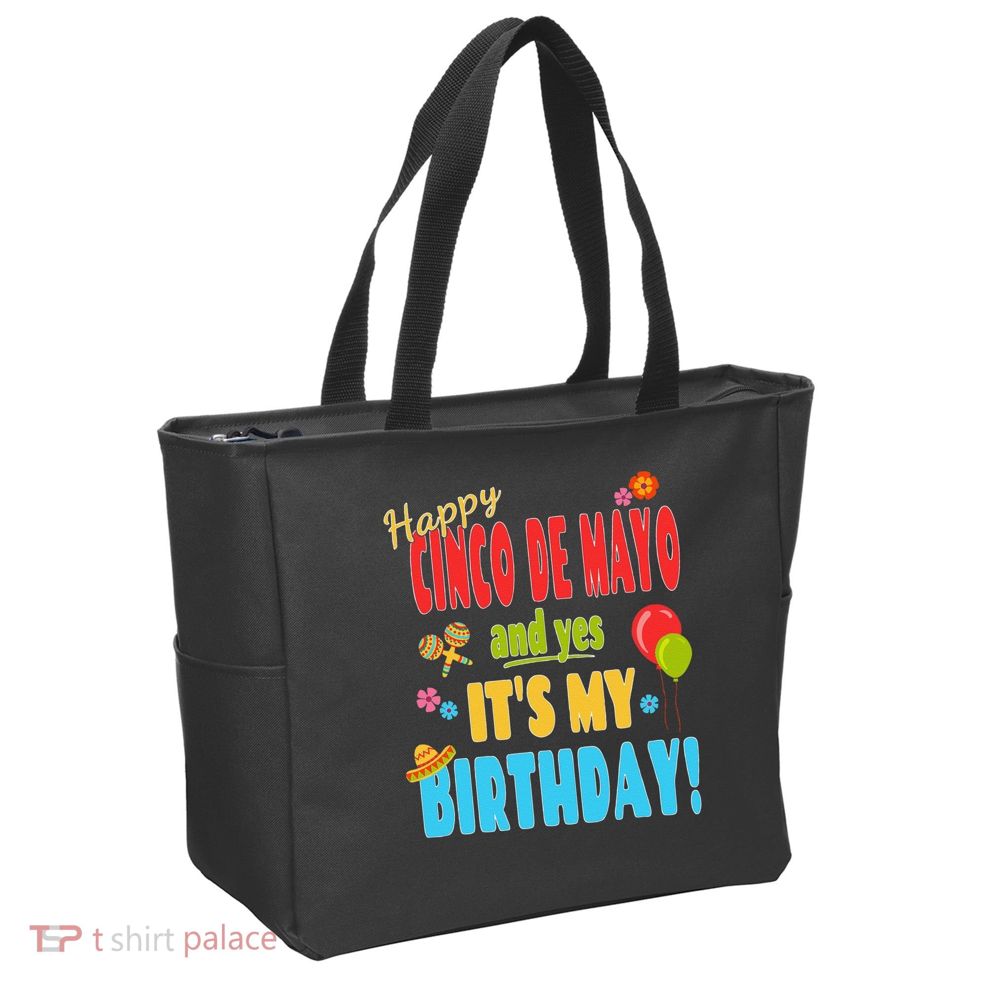 Happy Cinco De Mayo Birthday May 5th Birthday Party Tote Bag