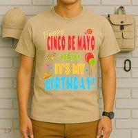 Happy Cinco De Mayo Birthday May 5th Birthday Party T-Shirt thumb 6