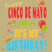 Happy Cinco De Mayo Birthday May 5th Birthday Party Kids T-Shirt thumb 2