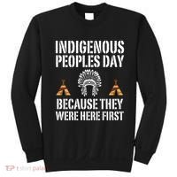 Happy Columbus Day Indigenous People Day Anti Columbus Sweatshirt thumb 0