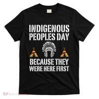 Happy Columbus Day Indigenous People Day Anti Columbus T-Shirt thumb 0