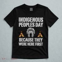 Happy Columbus Day Indigenous People Day Anti Columbus T-Shirt thumb 5