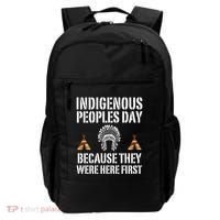 Happy Columbus Day Indigenous People Day Anti Columbus Backpack thumb 0