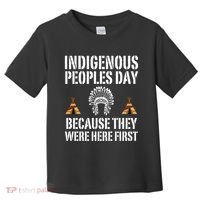 Happy Columbus Day Indigenous People Day Anti Columbus Toddler T-Shirt thumb 0