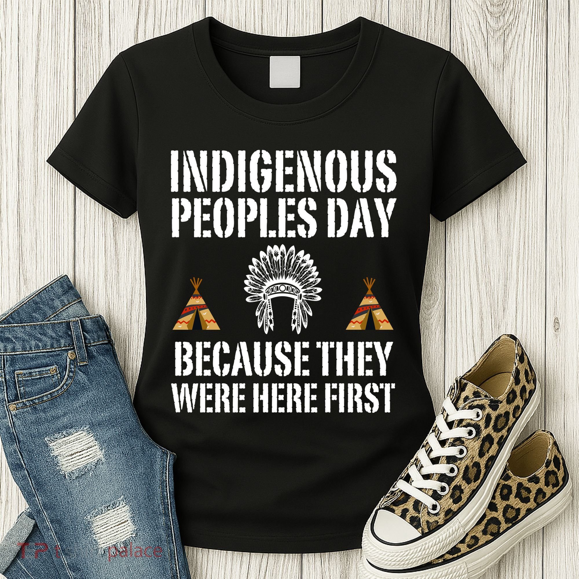 Happy Columbus Day Indigenous People Day Anti Columbus Women's T-Shirt