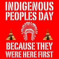 Happy Columbus Day Indigenous People Day Anti Columbus Santa Hat thumb 1