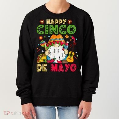 Happy Cinco De Mayo Mexican Gnome Cinco De Mayo Women's Sweatshirt