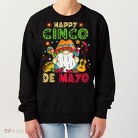 Happy Cinco De Mayo Mexican Gnome Cinco De Mayo Women's Sweatshirt thumb 0