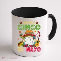 Happy Cinco De Mayo Mexican Gnome Cinco De Mayo Coffee Mug thumb 1