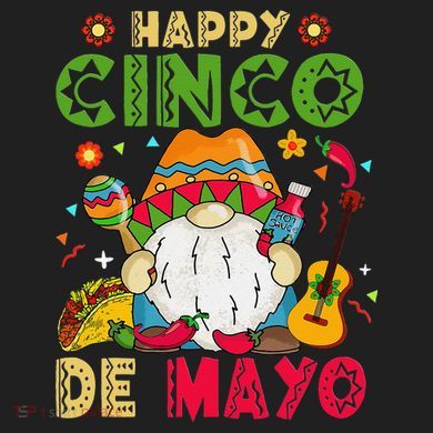 Happy Cinco De Mayo Mexican Gnome Cinco De Mayo 11oz C Handle Ceramic Mug