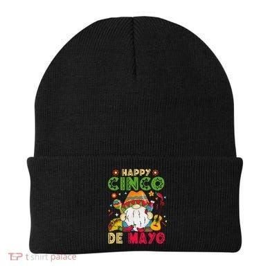 Happy Cinco De Mayo Mexican Gnome Cinco De Mayo Beanie