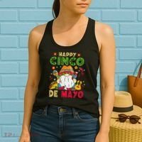 Happy Cinco De Mayo Mexican Gnome Cinco De Mayo Women's Tank Top thumb 2