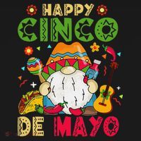 Happy Cinco De Mayo Mexican Gnome Cinco De Mayo Tank Top thumb 6